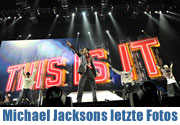 Fotos: Michael Jacksons letzte Proben am 23.06.2009 im Staples Center, Los Angeles. Konzertveranstalter AEG Live gibt Modalitäten zur Karten-Rückerstattung für die "This is it" Konzerte bekannt (Foto: Kevin Mazur/AEG/WireImage.com)